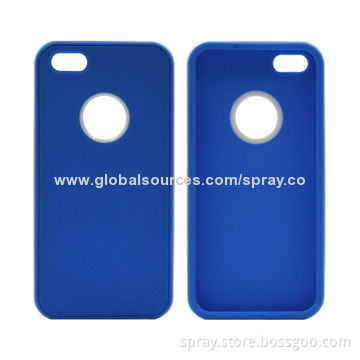 2-in-1 Heavy-duty Shock-proof Cases for iPhone 5S, Various Colors Available